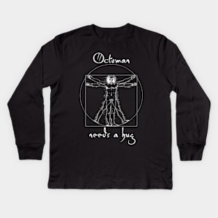 Vitruvian Hug Kids Long Sleeve T-Shirt